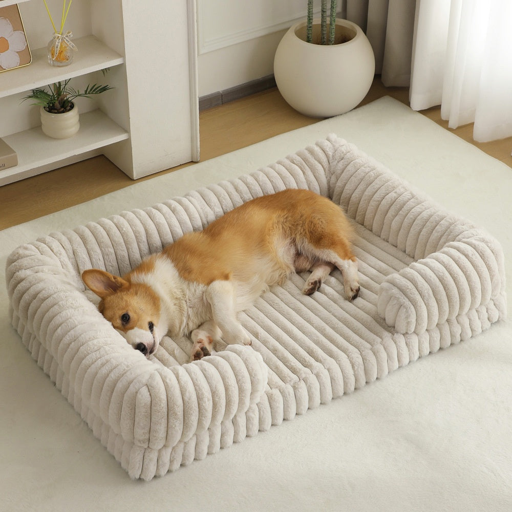 The Heirloom Sofa™ — Human-Grade Orthopedic Calming Dog Bed