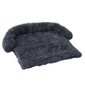 Calming Dog Bed Fluffy Plush Dog Mat For Furniture Protector With Zipper Removable Washable Cover For Large Medium Dogs