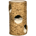 The Zen Tower™ — Multi-Level Hand-Woven Water Hyacinth Cat Condo
