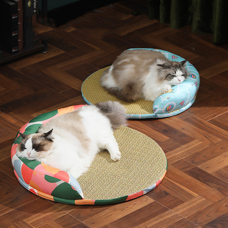 The Bloom Burrow™ — Modular Felt Flower Cat Tunnel
