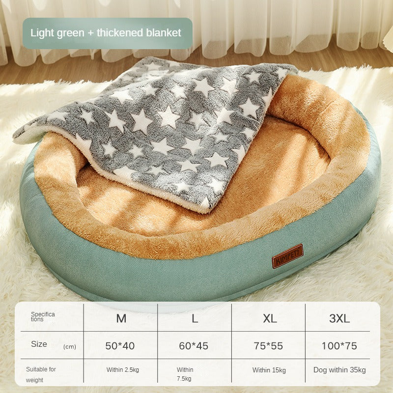 Ultra Calm And Washable Dog Bed