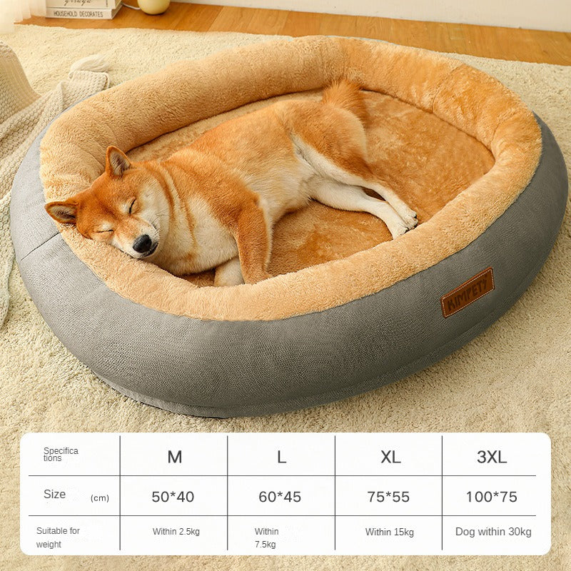 Ultra Calm And Washable Dog Bed