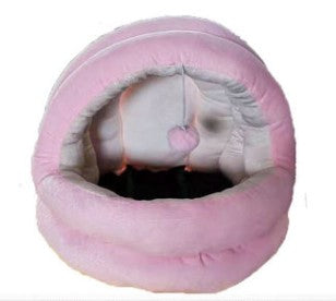 The Cozy Cocoon Cave™ — Self-Warming Plush Igloo Pet Bed