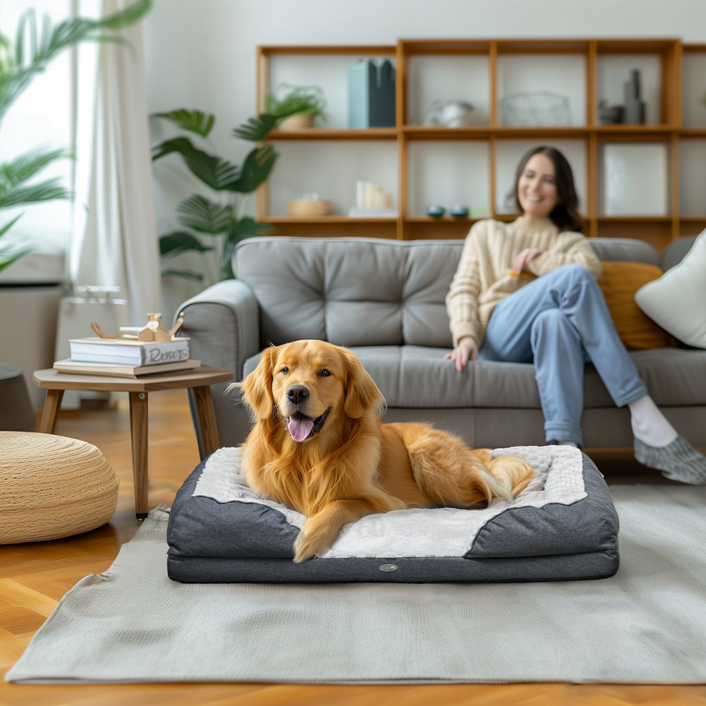 The Cloud Cuddler™ — Orthopedic Anti-Anxiety Deep-Sleep Donut Bed
