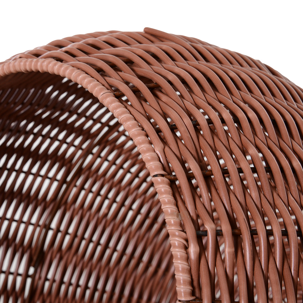 The Orbiter Pod™ — Rotatable Elevated Egg Chair Pet Bed