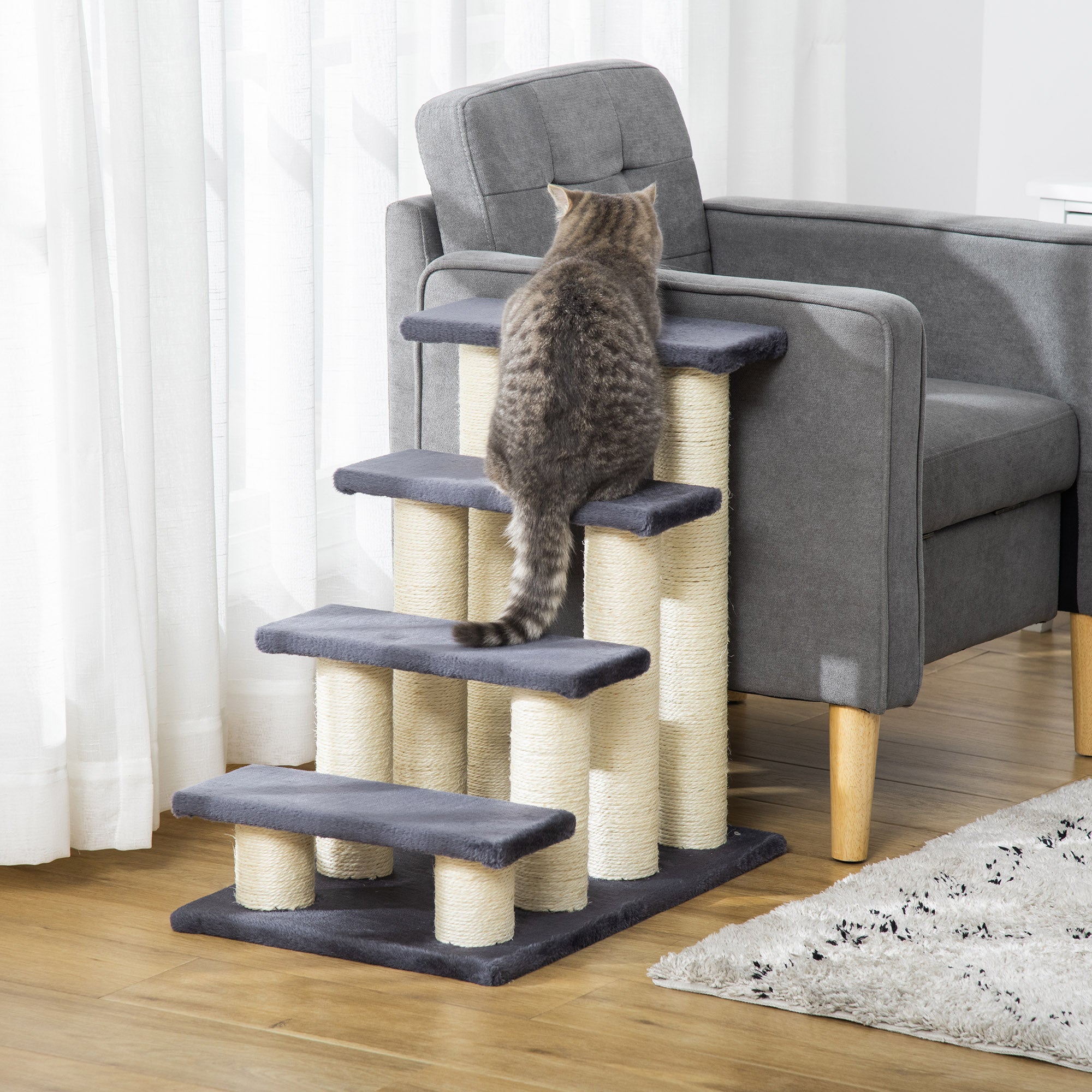 The Galactic Guardian™ — Multi-Level Luxury Cat Castle & Observation Pod